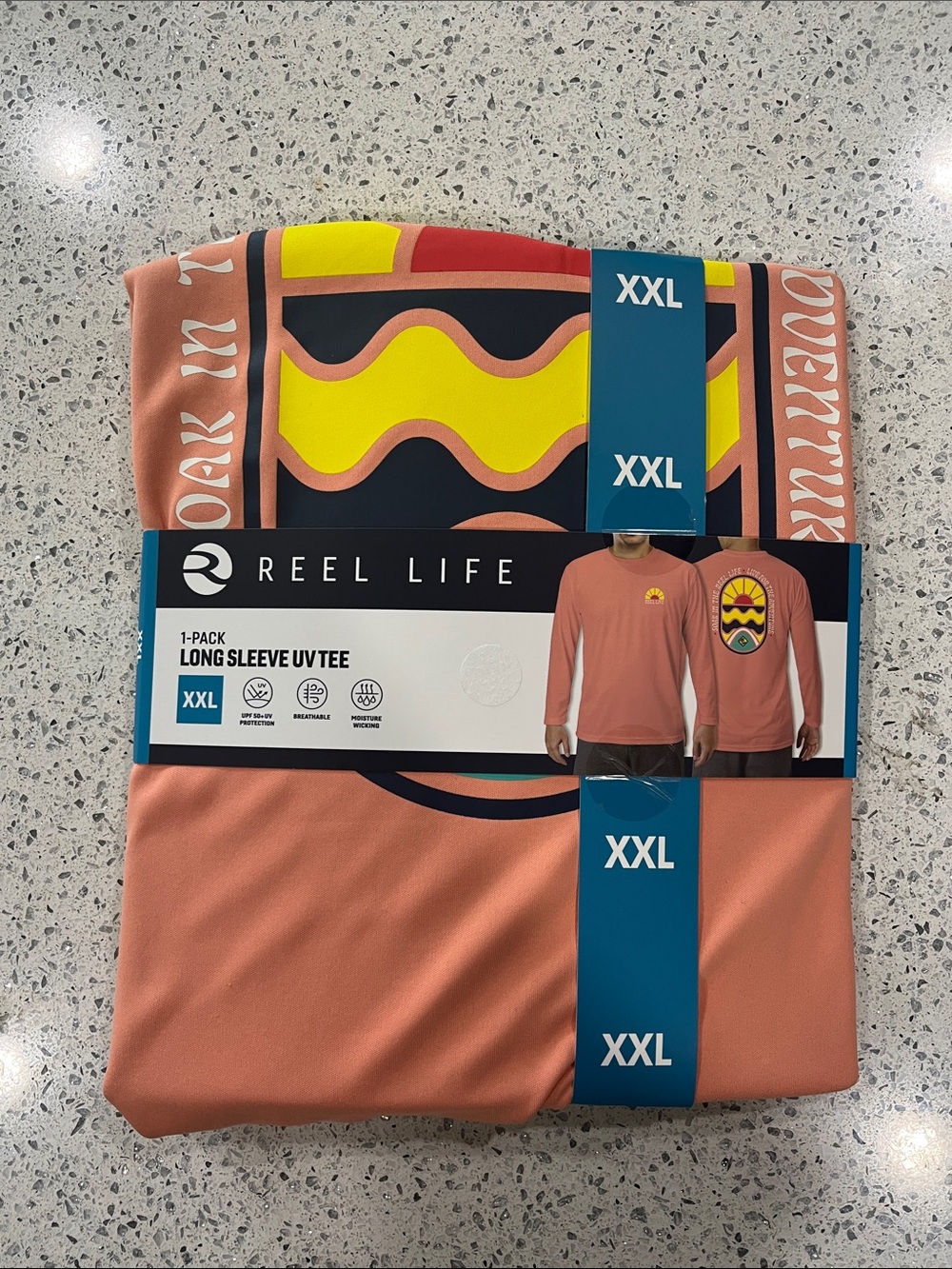 Reel Life XXL Long Sleeve UV Tee